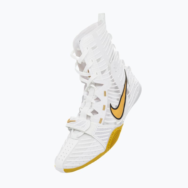 Boxerské boty Nike HyperKo 3 white/metallic gold 7