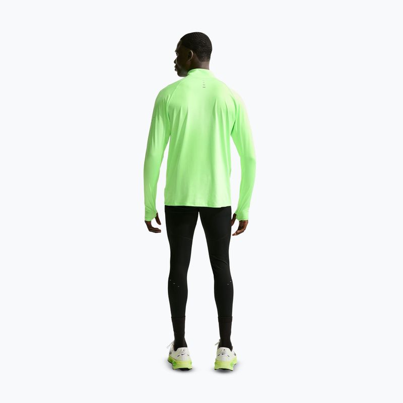 Pánská běžecká mikina Nike Stride 1/4 Zip Dri-Fit lime blast 3