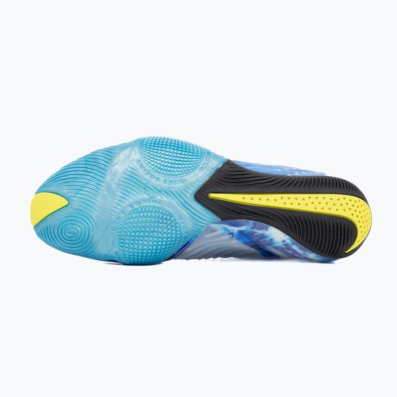 Boxerské boty Nike HyperKo 3 SE photo blue/sonic yellow 5