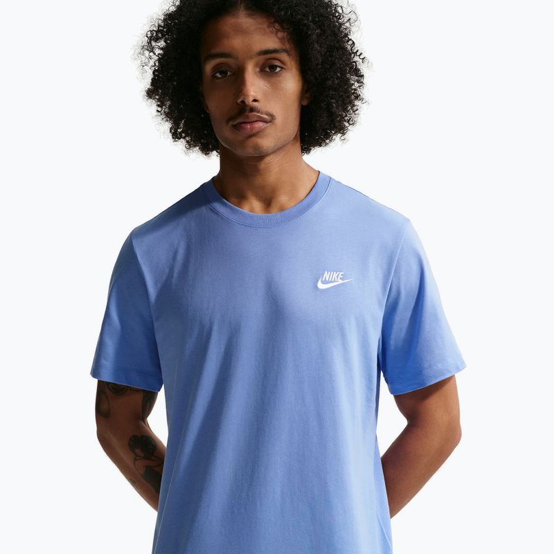 Pánské tričko Nike Sportswear Club royal pulse 4