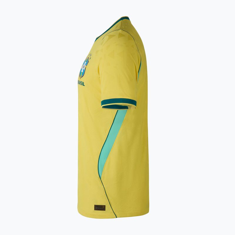 Pánské fotbalové tričko Nike Brazil 2026/27 Match Home canary/light mint/geode teal 10