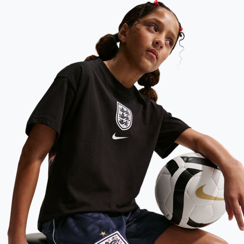 Dětské fotbalové šortky Nike England 2026 Stadium Away obsidian/speed red/white/speed red 5