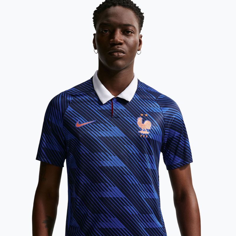 Pánské fotbalové tričko Nike FFF 2026 Stadium Home game royal/metallic copper 4