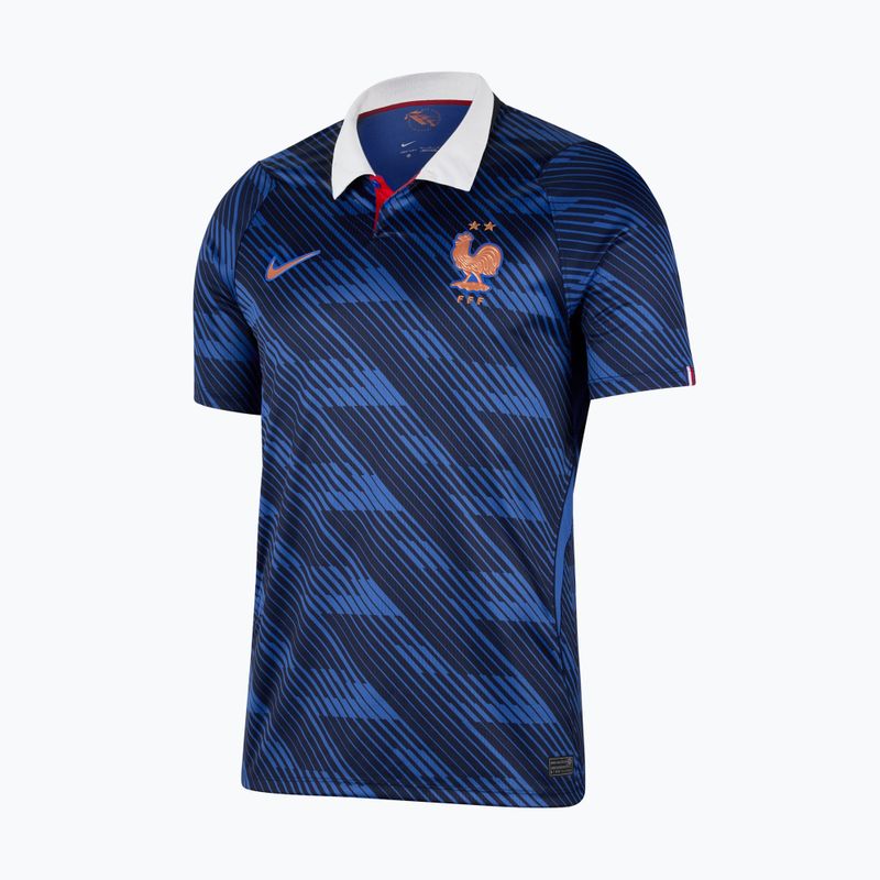 Pánské fotbalové tričko Nike FFF 2026 Stadium Home game royal/metallic copper 7