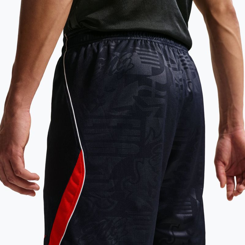 Pánské fotbalové šortky Nike England 2026 Stadium Away obsidian/speed red/white/speed red 4