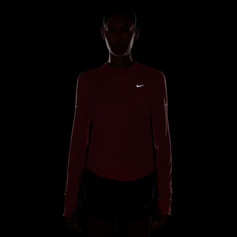 Dámské běžecké tričko Longsleeve Nike Swift Dri-Fit UV sea coral 4