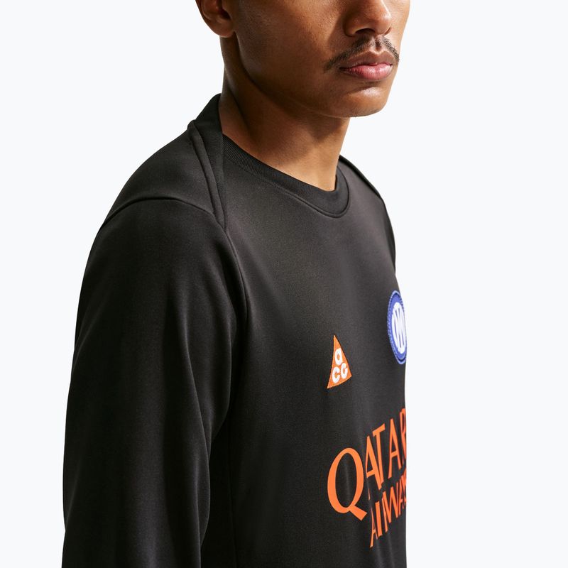 Pánský fotbalový dres Longsleeve Nike Inter Milan Academy Pro Warm SE black/safety orange 6