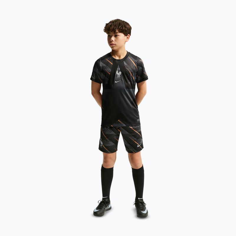 Dětské brankářské trenýrky Nike FFF 2026/27 Stadium Goalkeeper black/medium ash/monarch/igloo 2