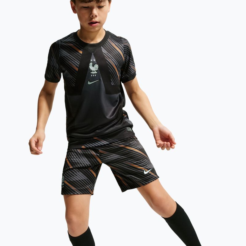 Dětské brankářské trenýrky Nike FFF 2026/27 Stadium Goalkeeper black/medium ash/monarch/igloo 6