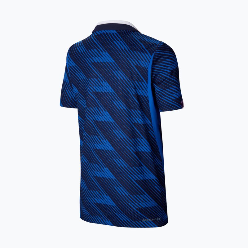 Dětské fotbalové tričko Nike FFF 2026/27 Match Home game royal/metallic copper 2
