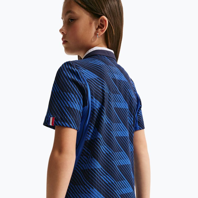Dětské fotbalové tričko Nike FFF 2026/27 Match Home game royal/metallic copper 10