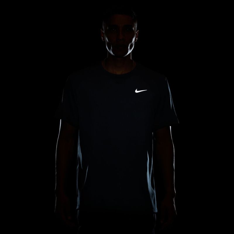 Pánské běžecké tričko Nike Miler Dri-Fit UV work blue 7
