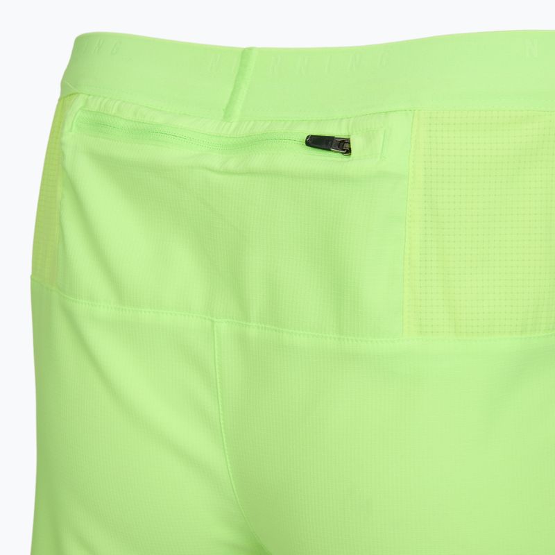 Pánské běžecké šortky Nike Stride Dri-Fit 2in1 7" lime blast 9