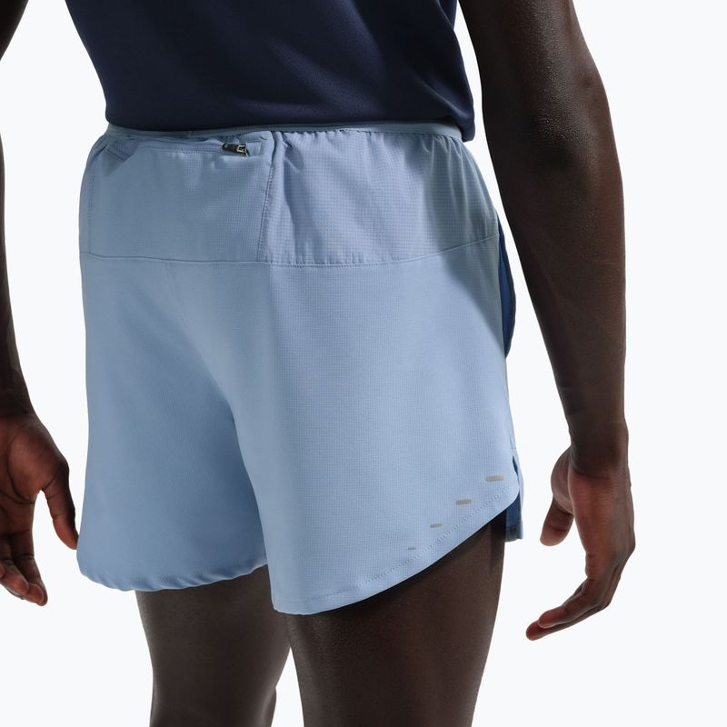 Pánské šortky Nike Stride Dri-Fit s podšívkou 5" work blue 3