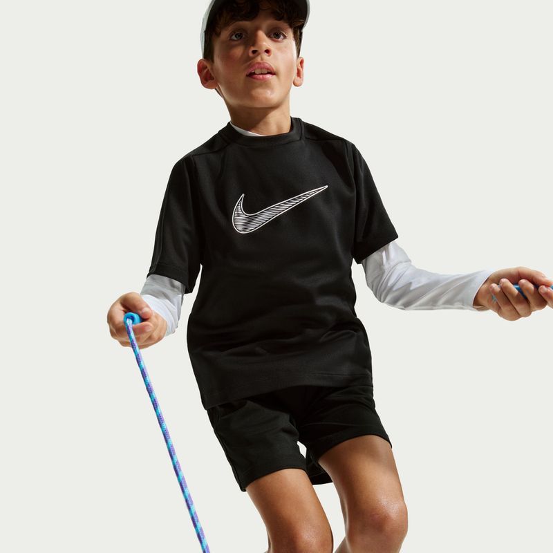 Dětské tričko Nike Multi Dri-Fit black/white 6
