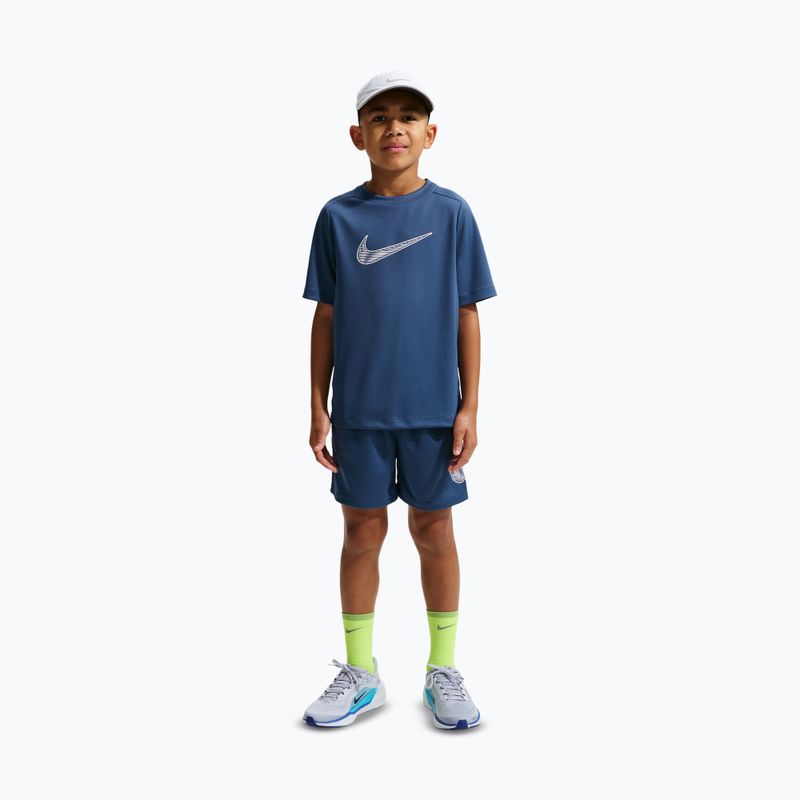 Dětské tričko Nike Multi Dri-Fit mystic navy/white 2