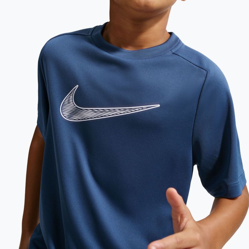Dětské tričko Nike Multi Dri-Fit mystic navy/white 5