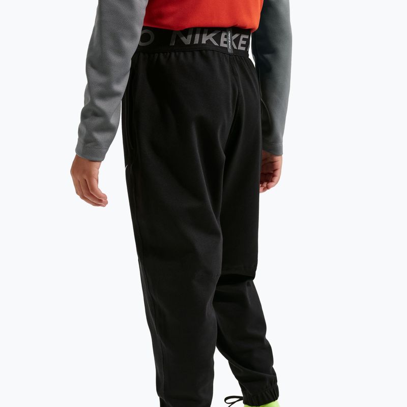 Dětské kalhoty Nike Pro Dri-Fit black/smoke grey/white 4