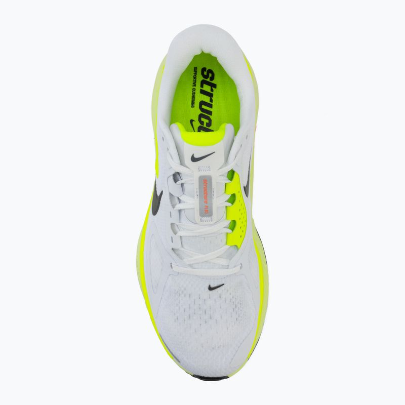 Pánské běžecké boty Nike Structure Plus white/pure platinum/volt/black 5