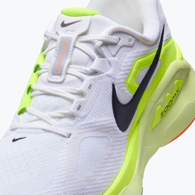 Pánské běžecké boty Nike Structure Plus white/pure platinum/volt/black 8