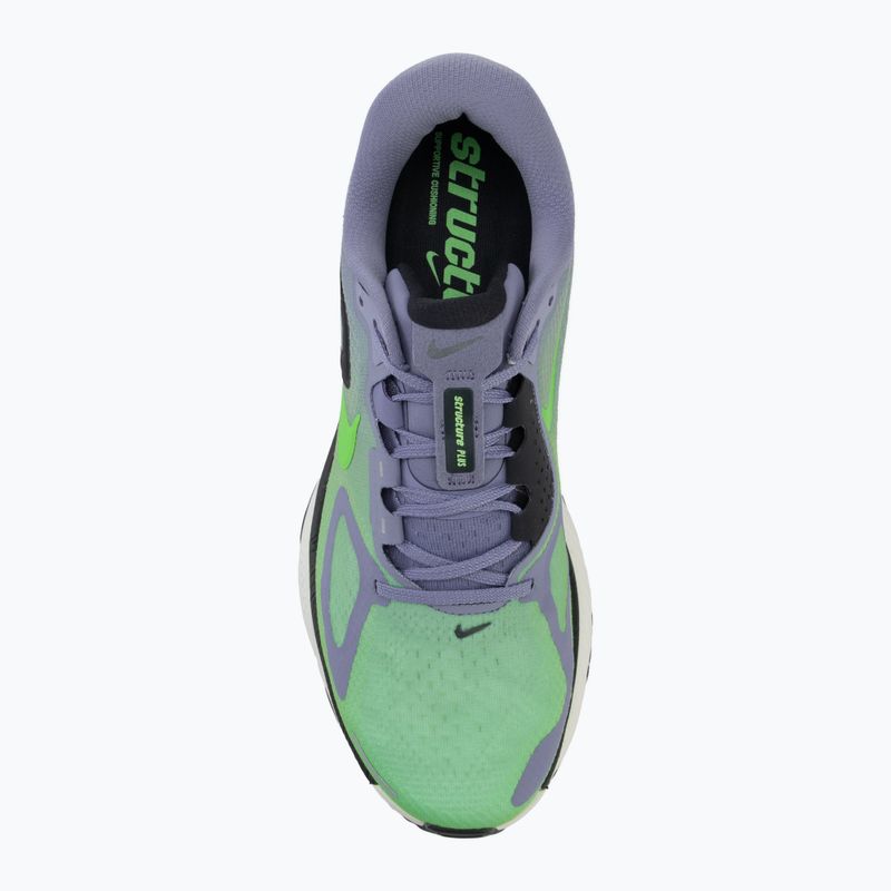 Pánské běžecké boty Nike Structure Plus iron purple/off black-sail/voltage green 5