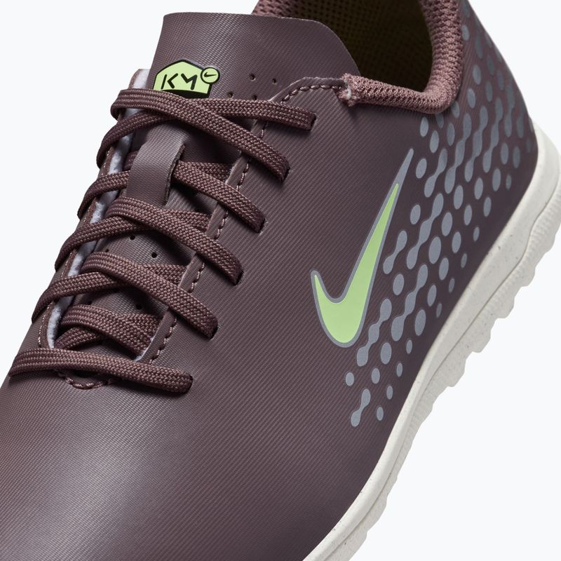 Dětské fotbalové kopačky Nike Vapor 16 Club Kylian Mbappe Jr TF plum eclipse/metallic silver 5