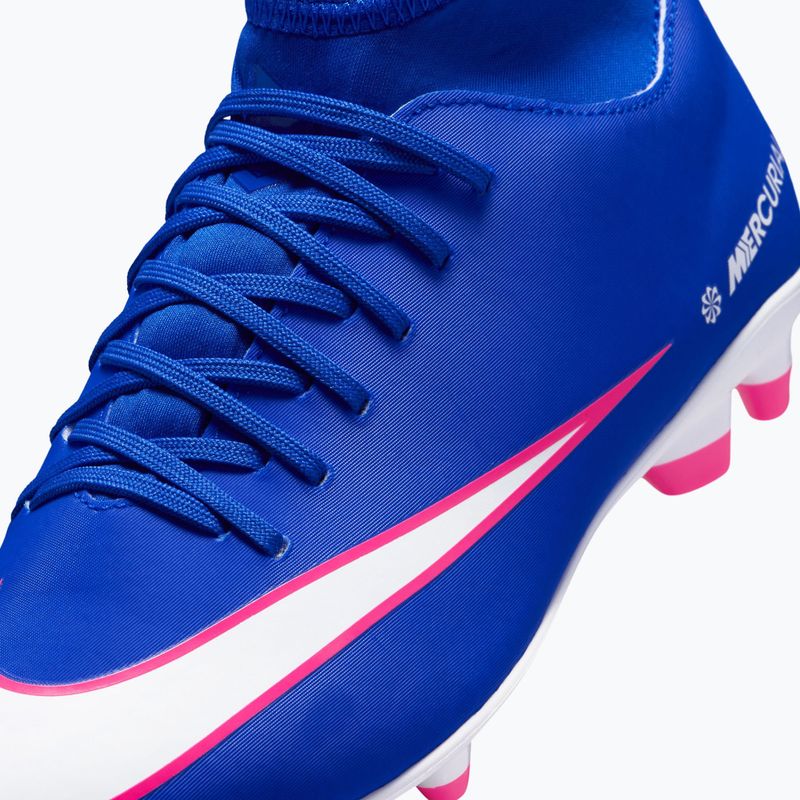 Dětské fotbalové kopačky Nike Mercurial Superfly 10 Club FG/MG racer blue/white 8