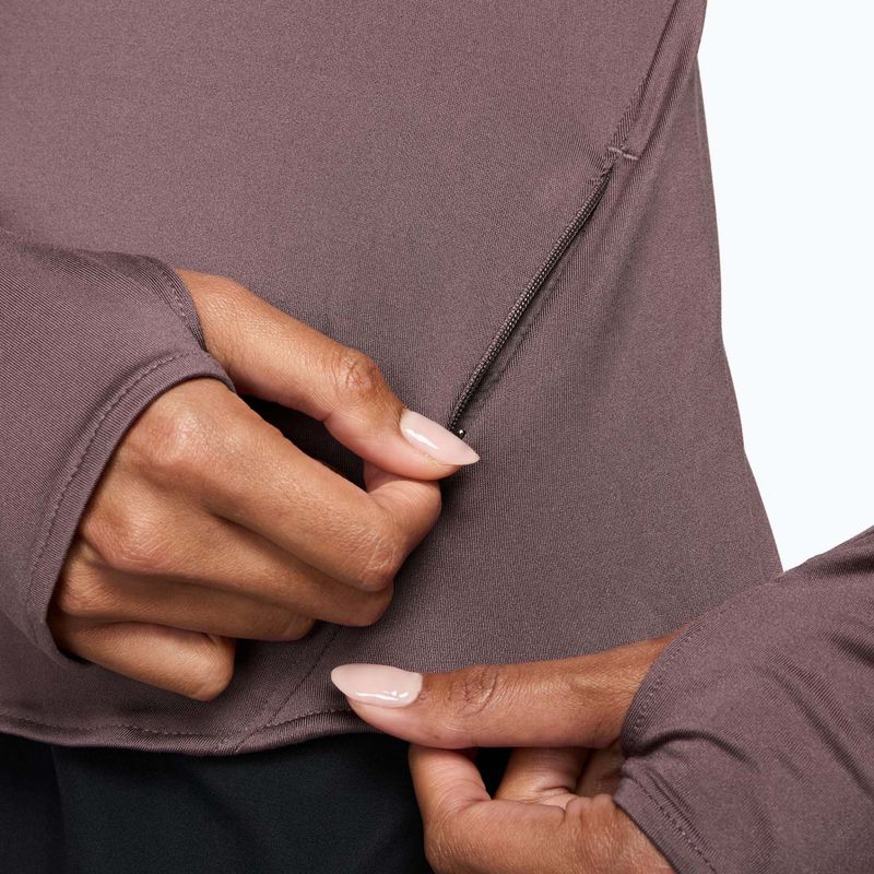 Dámské běžecké tričko Longsleeve Nike Swift Dri-Fit UV 1/4-Zip tattoo 3