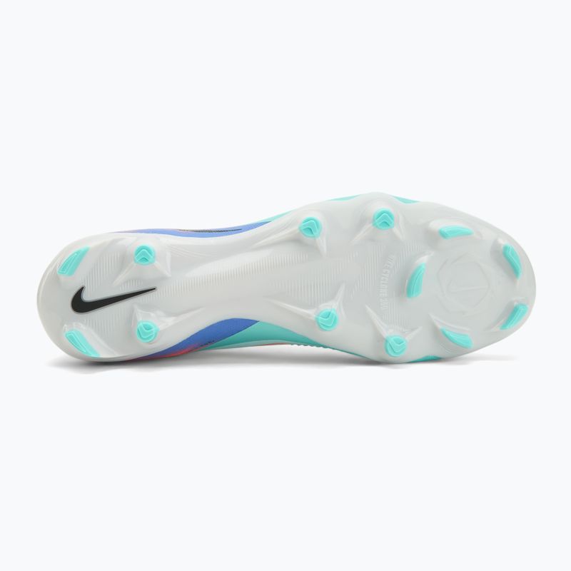 Pánské kopačky Nike United Phantom 6 High Academy FG/MG pistachio frost/hyper orange 4