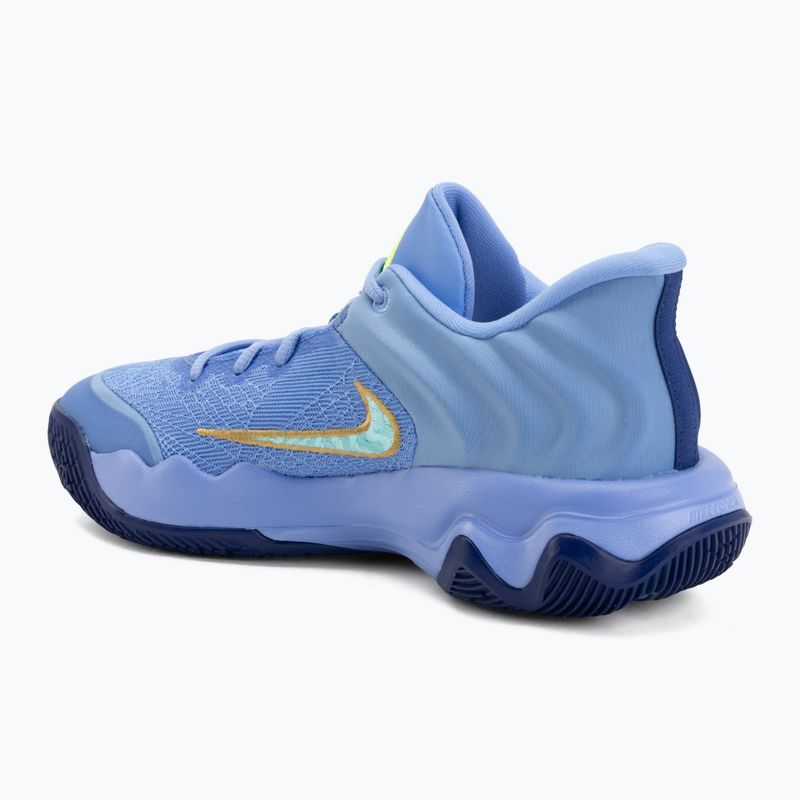 Pánské basketbalové boty Nike Giannis Immortality 4 Royal Pulse/Deep Royal/Volt/Hyper Turquoise 3