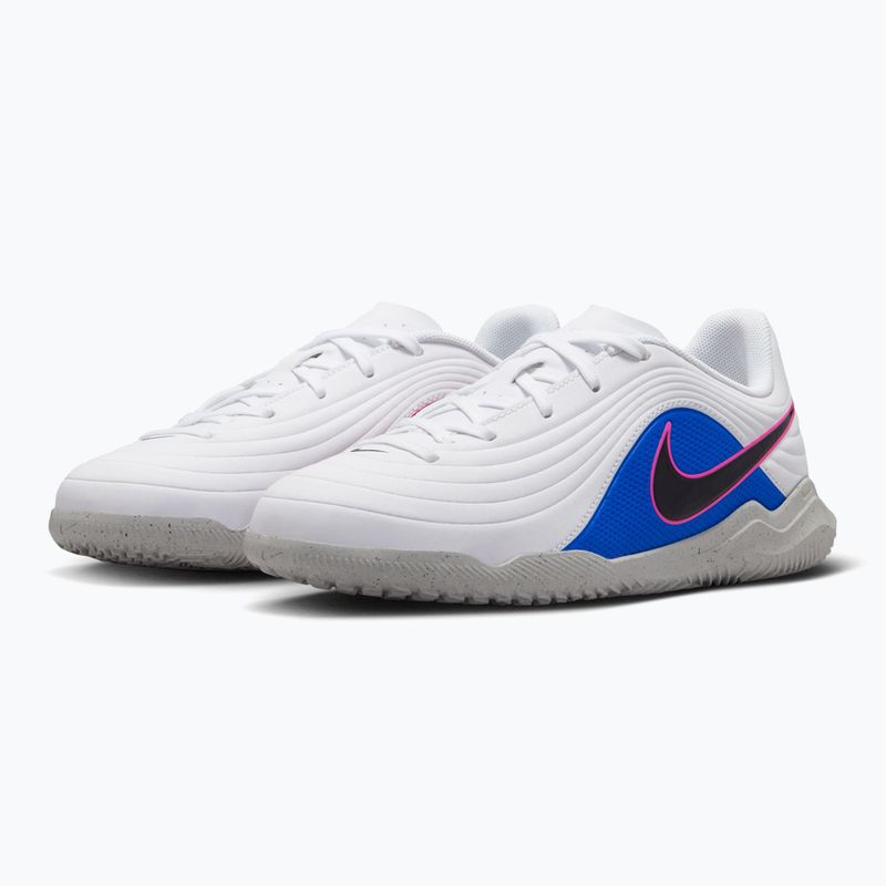 Dětské kopačky Nike Tiempo Maestro Club Jr IC white/racer blue/pink blast/black 3