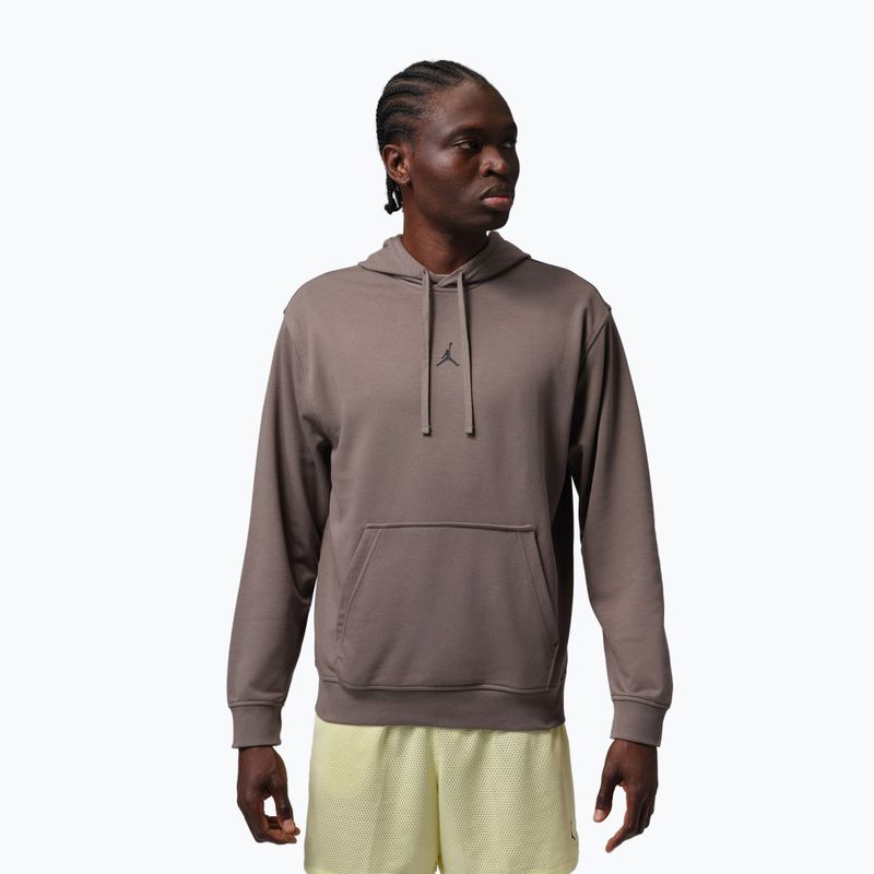 Pánská mikina Nike Sport Crossover Dri-Fit olive grey/black
