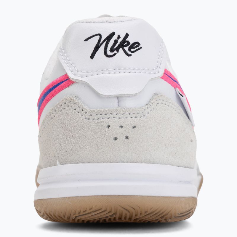 Dětské kopačky Nike Tiempo Streetgato Jr white/pink blast/racer blue 6