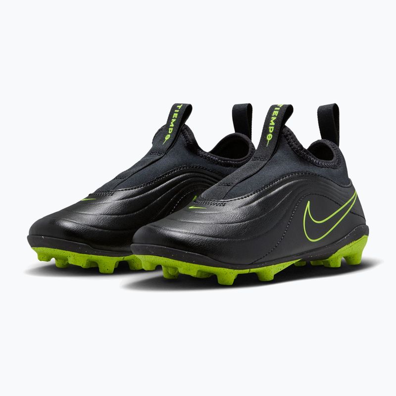 Dětské kopačky Nike Tiempo Maestro Flex Jr FG/MG PS black/volt/black 3
