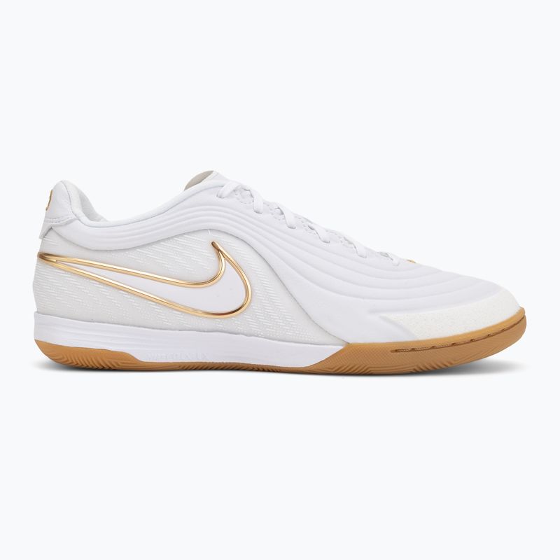 Pánské kopačky Nike Tiempo Reactgato IC white/metallic gold 2