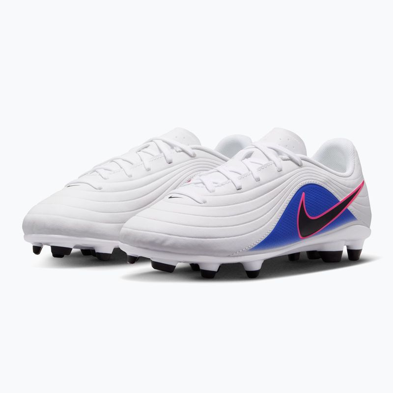 Dětské kopačky Nike Tiempo Maestro Club Jr FG/MG white/racer blue/pink blast/black 10