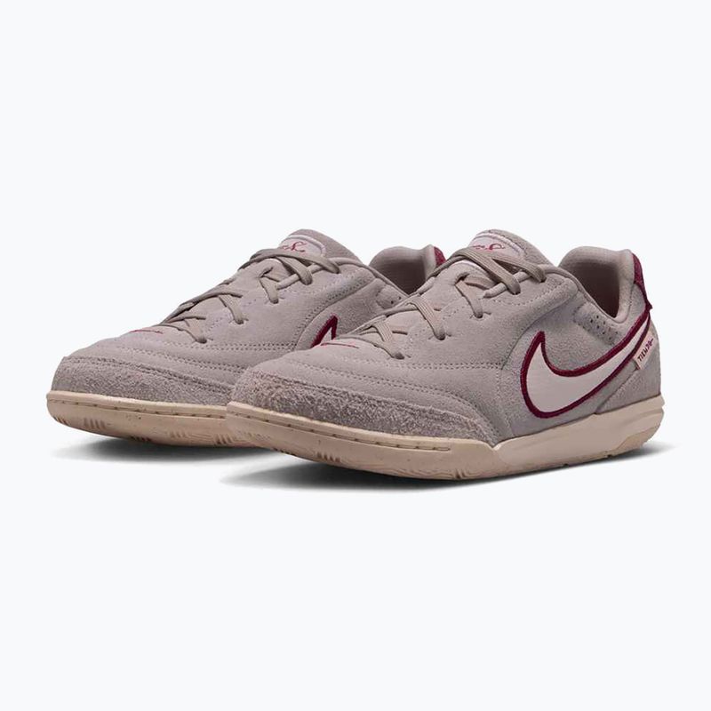 Dětské kopačky Nike Tiempo Streetgato Premium Jr moon particle/team red/chalk 3