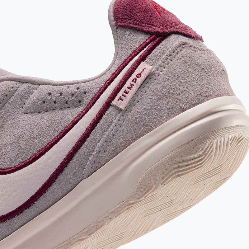 Dětské kopačky Nike Tiempo Streetgato Premium Jr moon particle/team red/chalk 5