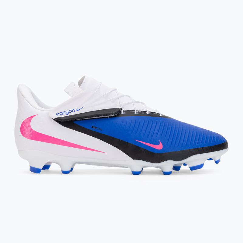 Pánské kopačky Nike Phantom 6 Low Academy EasyOn FG/MG racer blue/white/pink blast 2