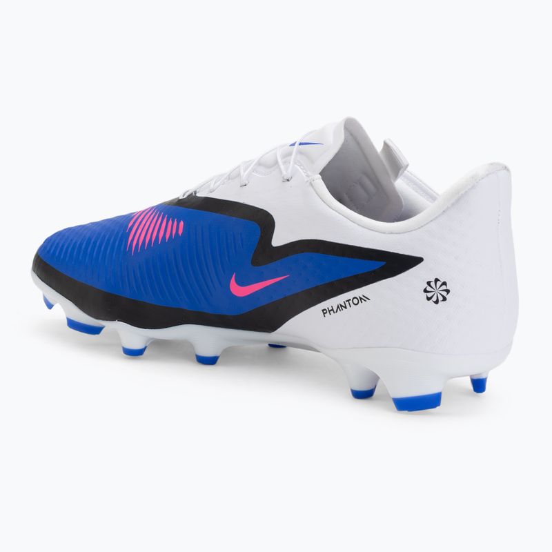 Pánské kopačky Nike Phantom 6 Low Academy EasyOn FG/MG racer blue/white/pink blast 3