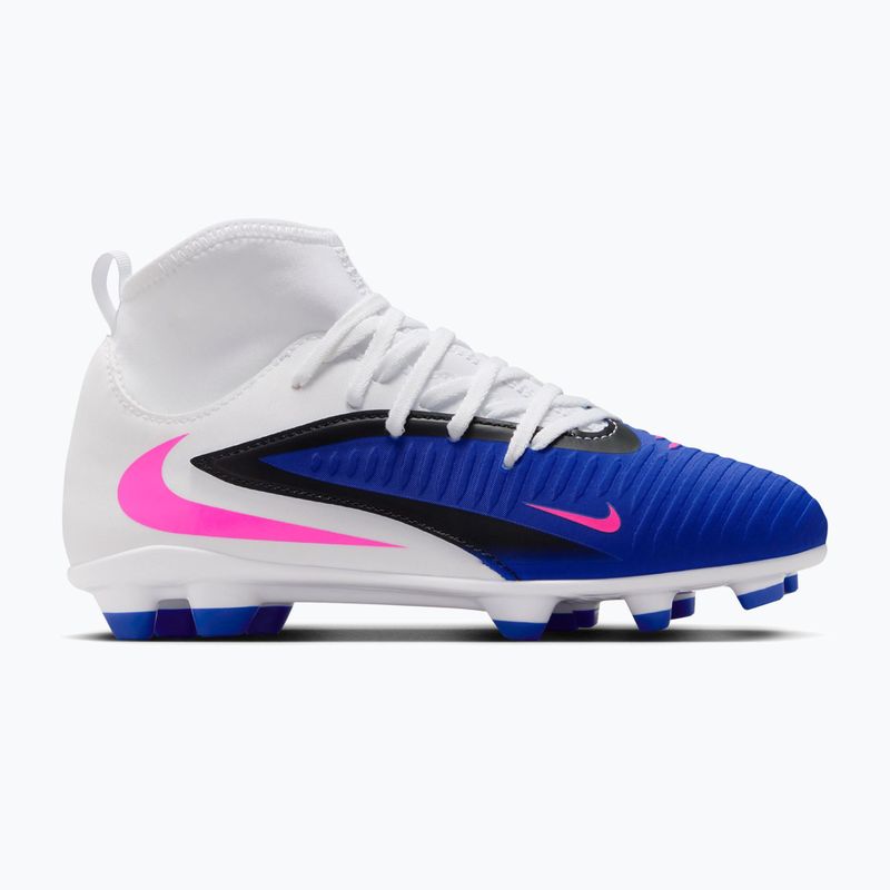 Dětské kopačky Nike Phantom 6 High Club FG/MG racer blue/white/pink blast 8