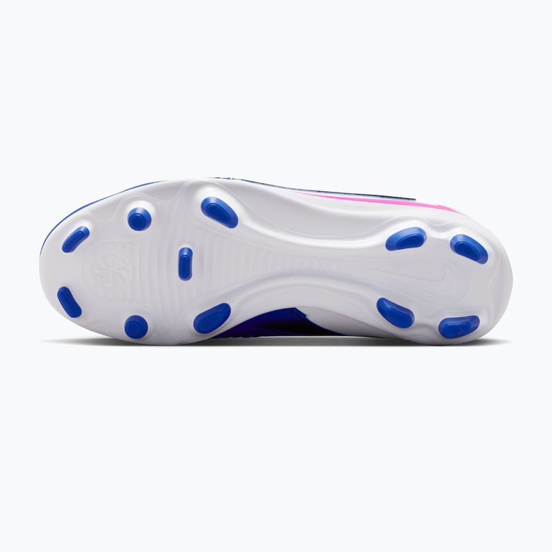 Dětské kopačky Nike Phantom 6 High Club FG/MG racer blue/white/pink blast 12