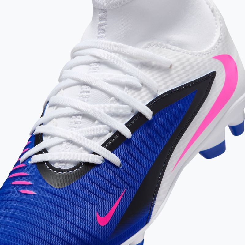 Dětské kopačky Nike Phantom 6 High Club FG/MG racer blue/white/pink blast 14