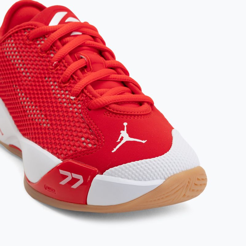 Dětské basketbalové boty Nike Jordan Luka 77 GS Jr chile red/gum light brown/white 7