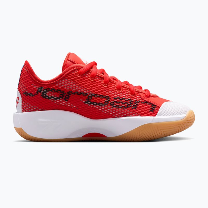 Dětské basketbalové boty  Jordan Gap 77 GS Jr chile red/gum light brown/white 9