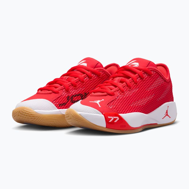 Dětské basketbalové boty Nike Jordan Luka 77 GS Jr chile red/gum light brown/white 10