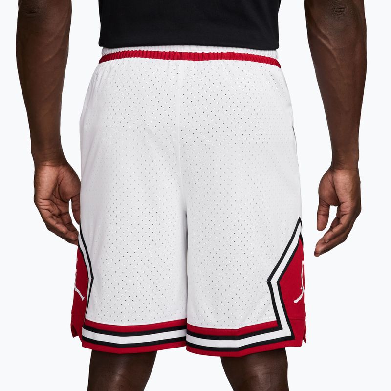 Pánské basketbalové šortky  Jordan Sport Dri-FIT 9" Diamond white/gym red/white 2
