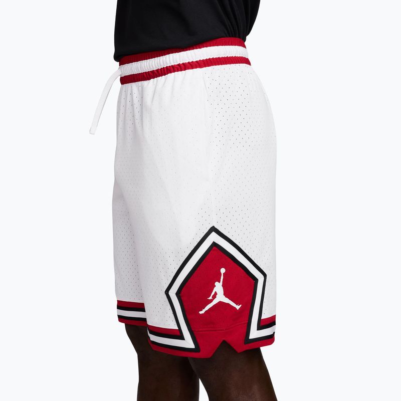 Pánské basketbalové šortky  Jordan Sport Dri-FIT 9" Diamond white/gym red/white 3