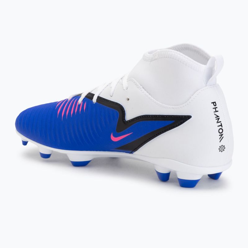 Pánské kopačky Nike Phantom 6 High Club FG/MG racer blue/white/pink blast 3