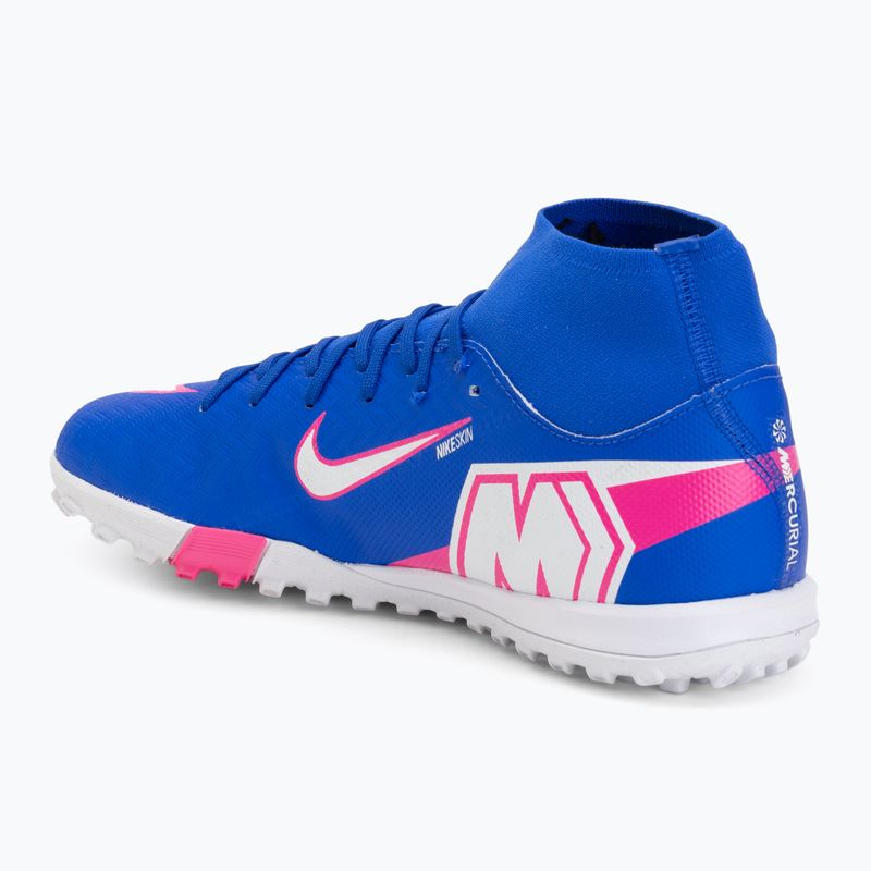 Pánské fotbalové kopačky Nike Mercurial Superfly 10 Academy TF racer blue/white 3